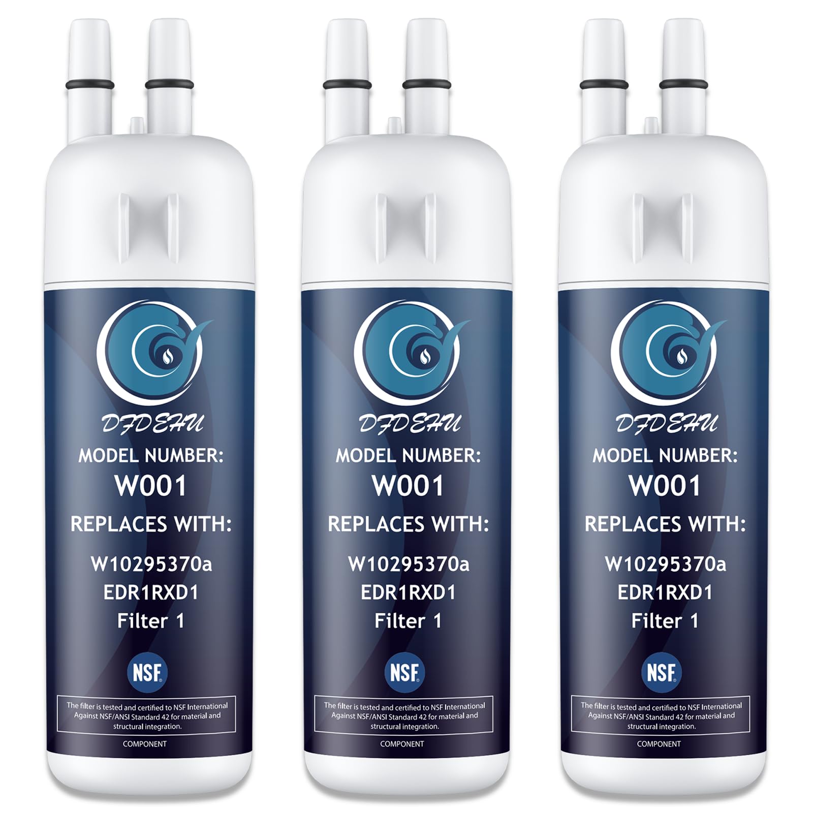 9081 Water Filter Replacement For Kenmore 46-9081, 46-9930, 9930, P4RFWB, P8RFWB2L, Compatible With Whirlpool EDR1RXD1, 3 Pack | Fridge.com