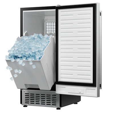 100 Daily Production Cube Clear Ice Built-In Ice Machine Under-Counter/Freestanding Ice Maker For Commercial Home Use | Fridge.com