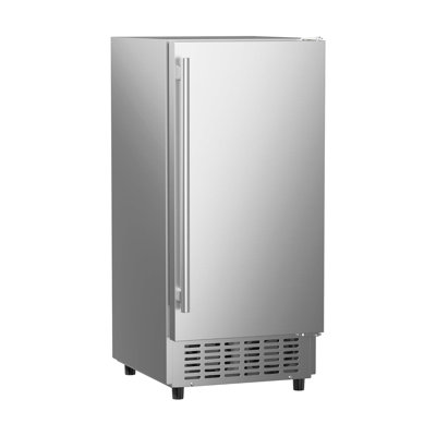 Commercial Under Counter Ice Make Machine 130 LBS/Day,15" W | Fridge.com
