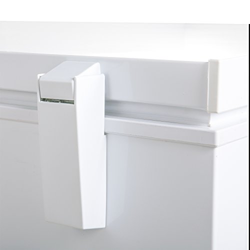 Duura Chest Freezer Sub-Zero Commercial Freezer With Split Top Double Locking Lids, Indoor Or Outdoor Ready For Garage, Basement, Restaurant, Café, 30 cu. ft., White - View 5 | Fridge.com