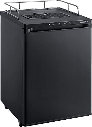 EdgeStar BR3002 24 Inch Wide Kegerator Conversion Refrigerator for Full Size Kegs with Deep Chill Mode - Black | Fridge.com