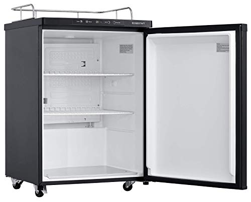 EdgeStar BR3002 24 Inch Wide Kegerator Conversion Refrigerator For Full Size Kegs With Deep Chill Mode - Black - View 6 | Fridge.com