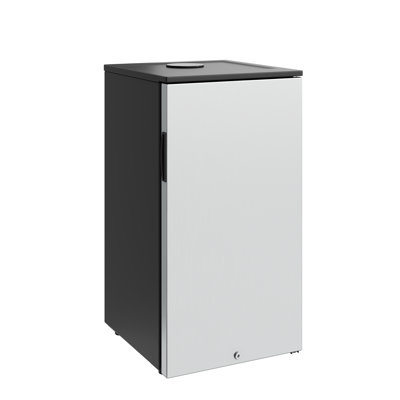 EdgeStar 3.2 Cubic Feet Silver Conversion Kit with Door Lock and | Fridge.com