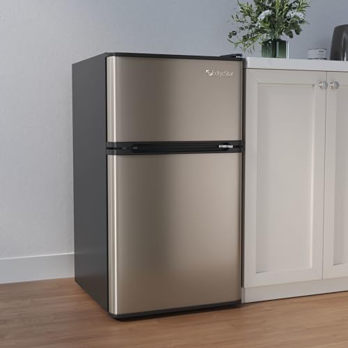 EdgeStar Crf321ss 3.1 Cu. Ft. Dorm Sized Energy Star Compact Fridge/Freezer - View 2 | Fridge.com