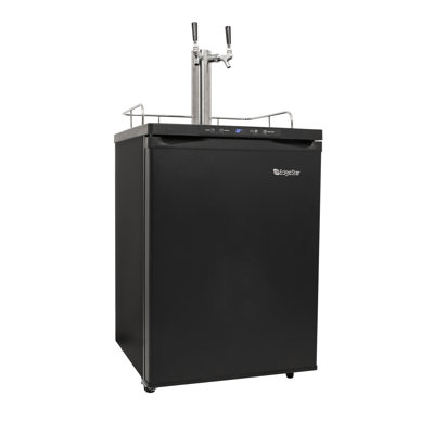EdgeStar 5.6 Cubic Feet Dual Tap Freestanding Kegerator with — FIN-0018312 | Fridge.com