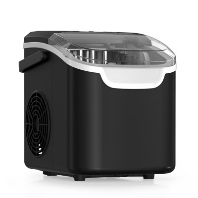 Portable Energy-saving Ice Maker, 8 Ice Cubes In 6 Mins, Weighing 26 Pounds Per Day, Available In Dual Specifications, Essential For Camping, Travel, | Fridge.com