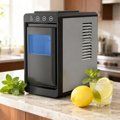 Electactic Bullet Ice Maker - 6min Fast Ice, 11.8lbs/24h, 2 Ice Sizes, Auto Self-Cleaning - View 1 | Fridge.com