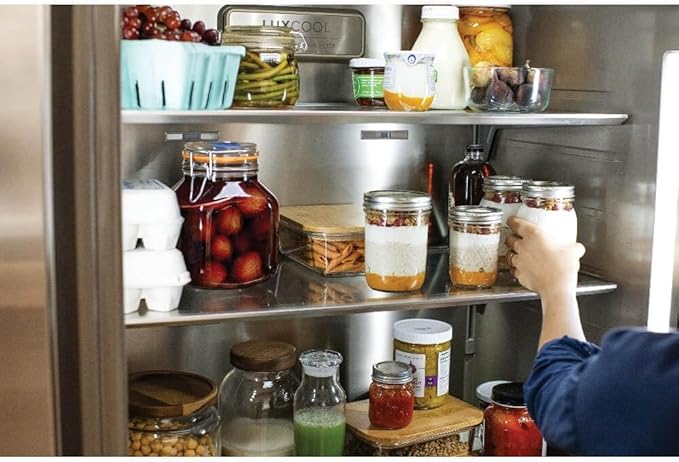 Electrolux EI33AR80WS 19 cu. ft. 33 Inch Counter-Depth Stainless Steel Refrigerator - View 5 | Fridge.com
