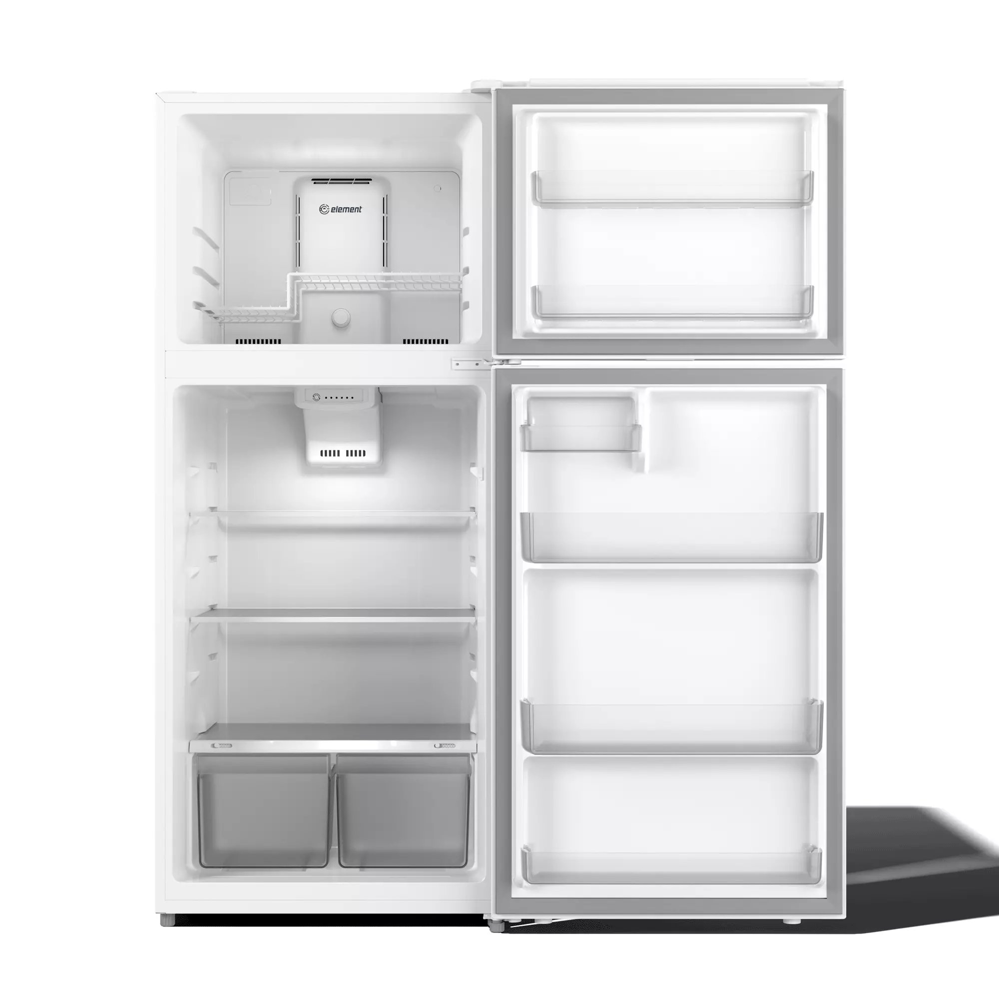 Element Electronics Enr18tfgcb 17.6 Cuft Top Freezer Refrigerator - View 3 | Fridge.com