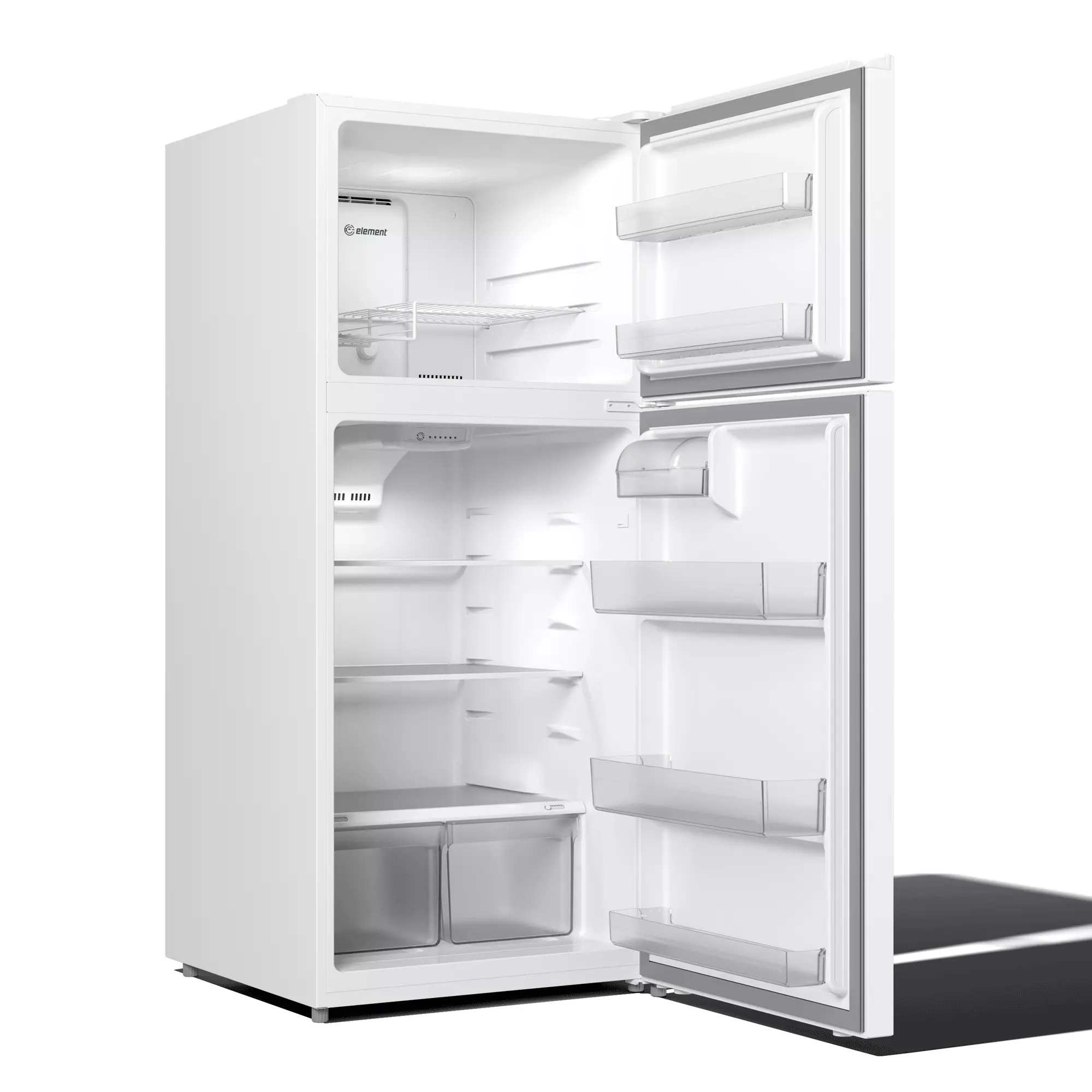 Element Electronics Enr18tfgcb 17.6 Cuft Top Freezer Refrigerator - View 5 | Fridge.com