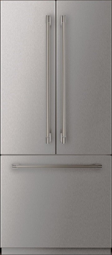 Elica 36 Inch Built In Counter Depth French Door Refrigerator ER36FRB191PR — FIN-0019788 | Fridge.com
