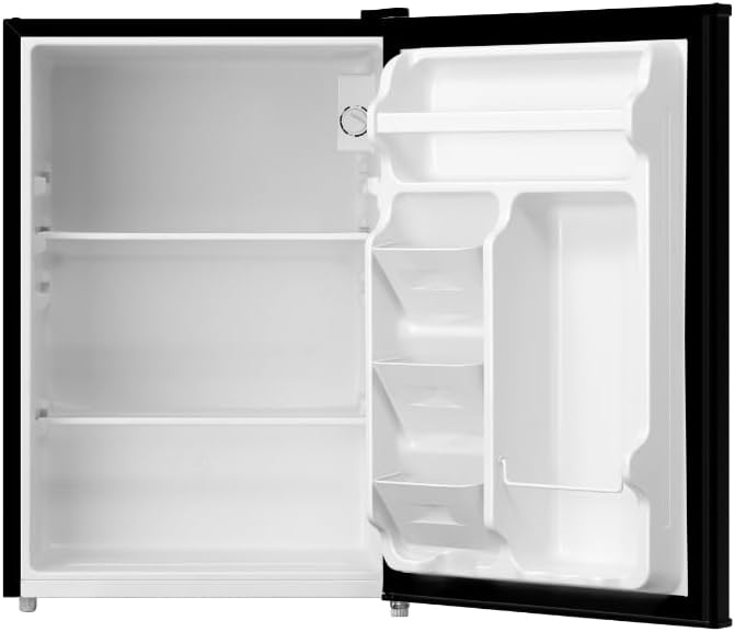 Emerson CR2700B 2.7 cu. ft. Compact Refrigerator, Black - View 3 | Fridge.com
