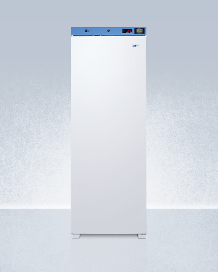 EQtemp 24" Wide Upright Healthcare Refrigerator, Certified to NSF/ANSI 456 Vaccine Storage — FIN-0018190 | Fridge.com