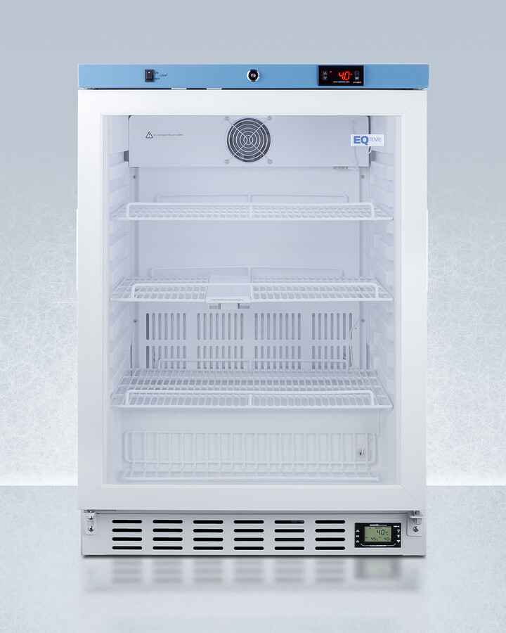 EQtemp 24" Wide Built-In Healthcare Refrigerator — FIN-0019596 | Fridge.com