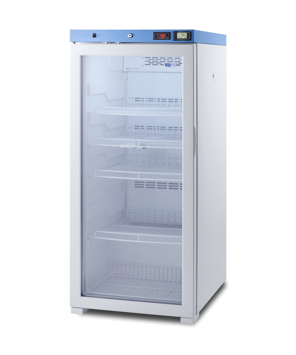 EQtemp 24" Wide Upright Healthcare Refrigerator, Certified to NSF/ANSI 456 Vaccine Storage | Fridge.com