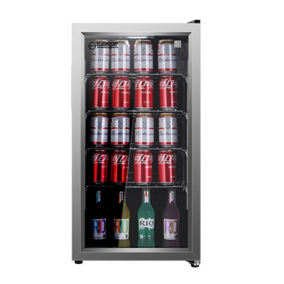 Equator SLIM 18in Freestanding Beverage Refrigerator 3.2 cf 117 cans 110V | Fridge.com