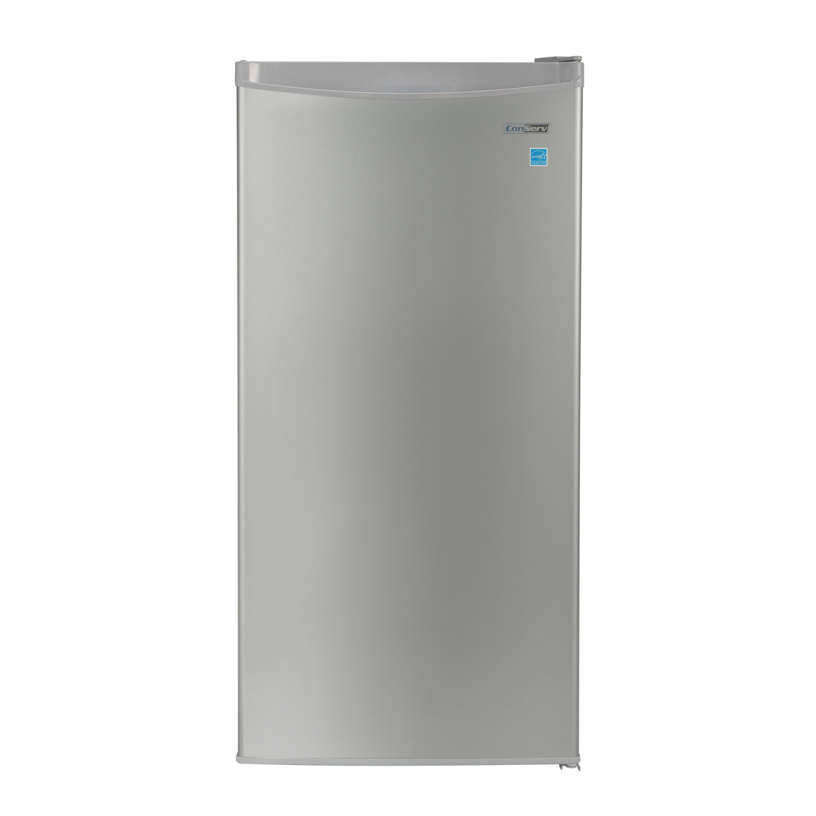 Conserv - 4.3 cf Garage Ready Compact Upright Freezer Convertible Refrigerator REVERSIBLE DOOR 110V Energy Star - Stainless Steel | Fridge.com