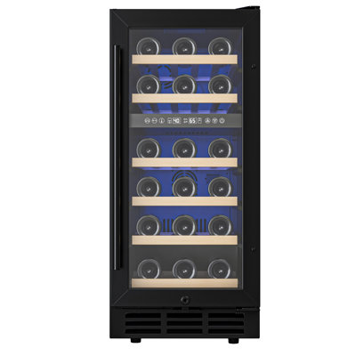 Euhomy 15 Inch Wine Fridge, Dual Zone Wine Chiller With Digital Temperature Control, Wine Cooler Upgraded Compressor Fits Low Noise, Wine Storage With | Fridge.com
