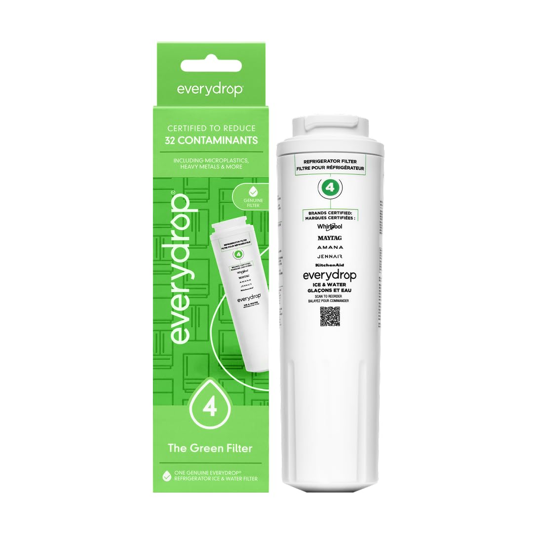 Everydrop® By Whirlpool Ice And Water Refrigerator Filter 4, Edr4rxd1, Single-Pack - View 1 | Fridge.com