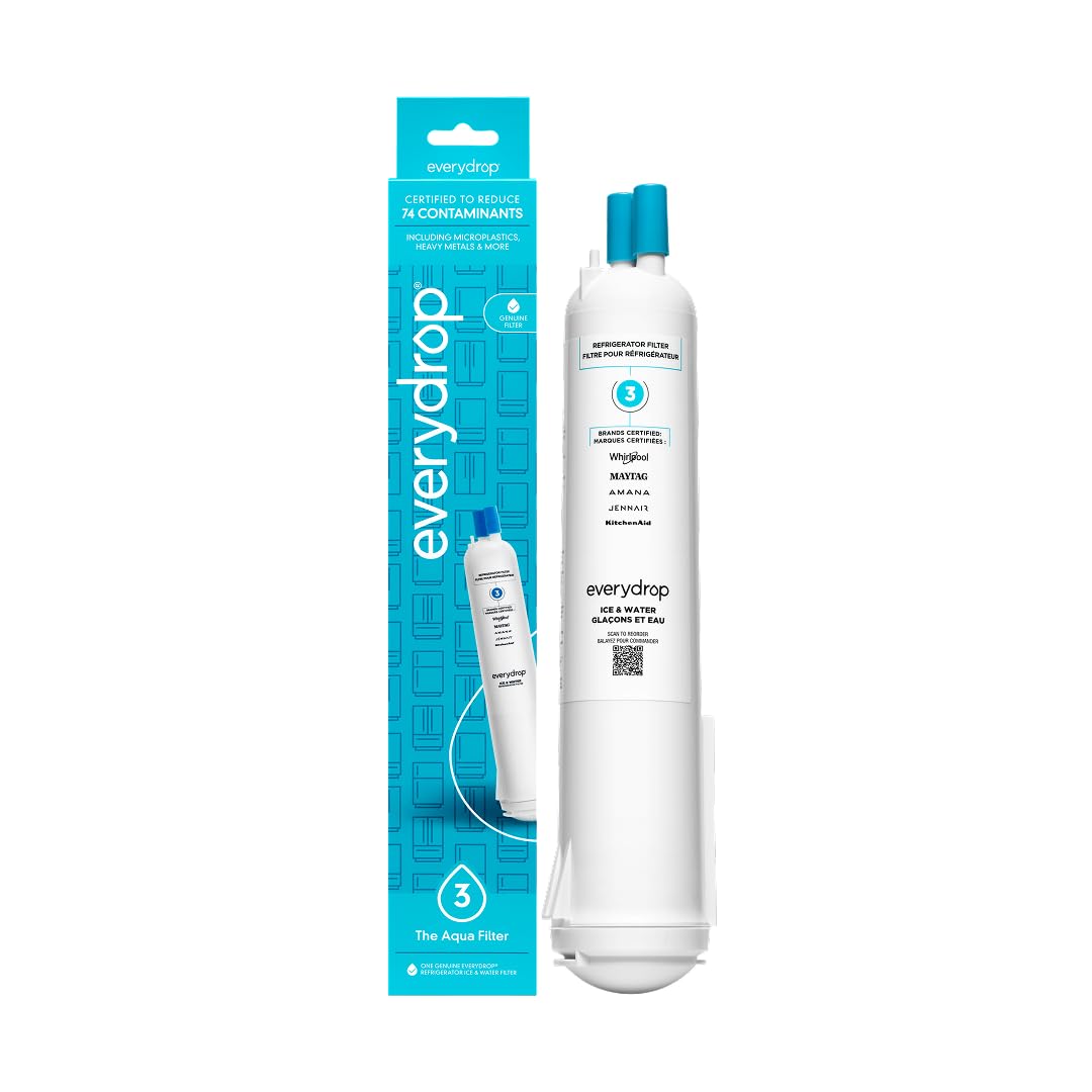 Everydrop By Whirlpool Ice And Water Refrigerator Filter 3, Edr3rxd1, Single-Pack - View 1 | Fridge.com