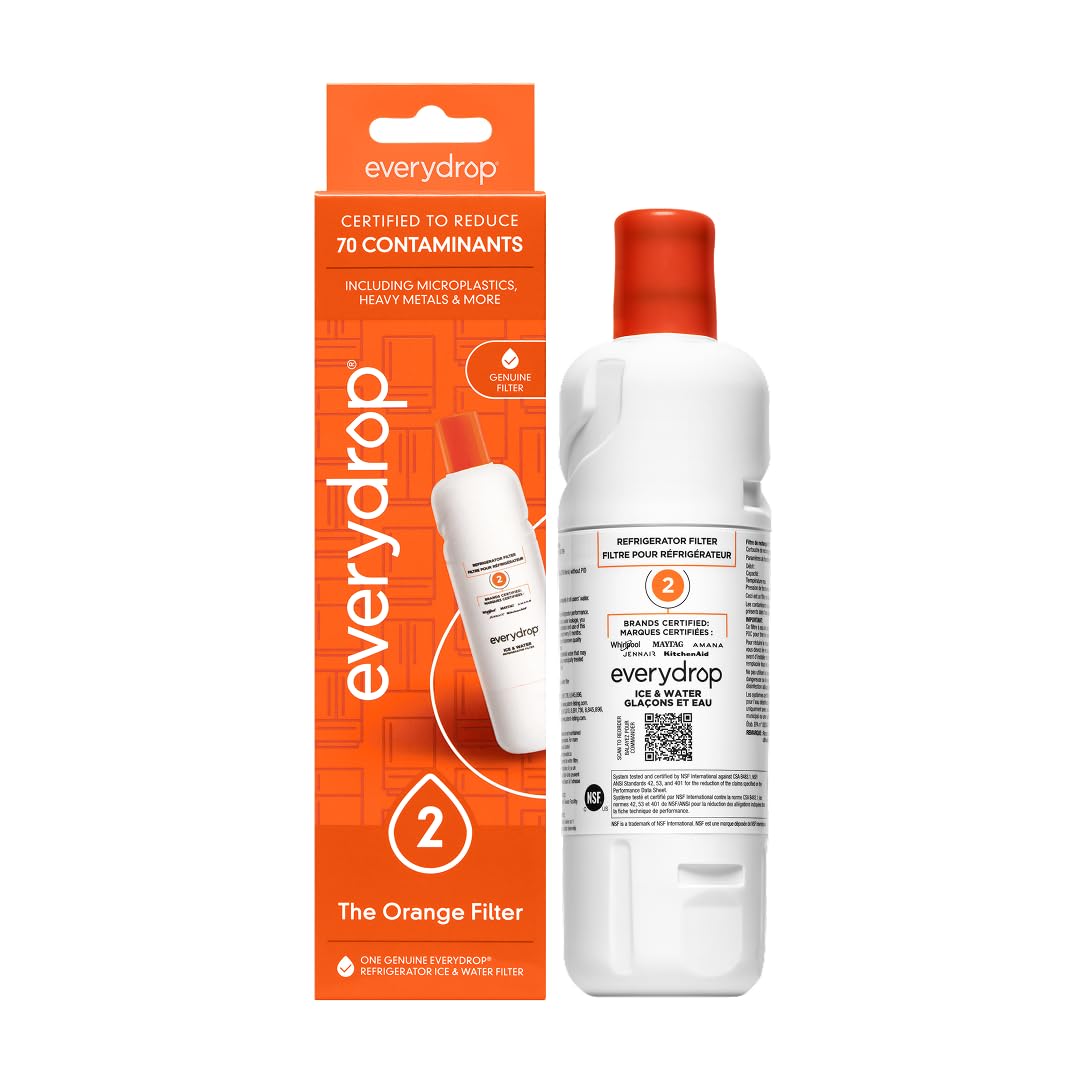 Everydrop By Whirlpool Ice And Water Refrigerator Filter 2, Edr2rxd1, Single-Pack - View 1 | Fridge.com