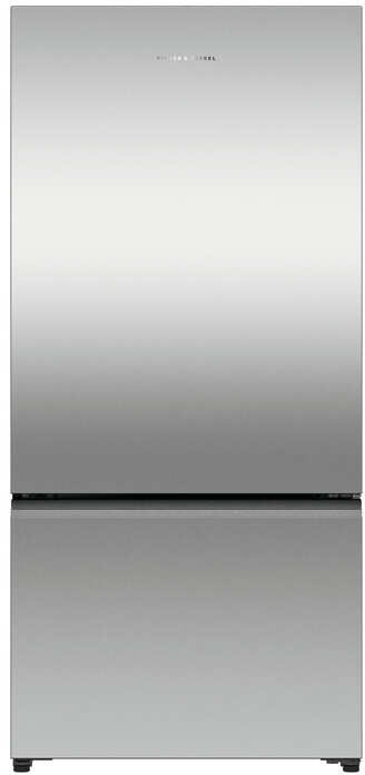 Fisher & Paykel - 32 in. Wide 18.2 Cu. Ft. Bottom Mount Freezer Freestanding Refrigerator - Stainless Steel | Fridge.com