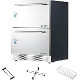 Fisher & Paykel RS2474S3RH1 24" Series 9 "Integrated Triple Zone - View 6 | Fridge.com