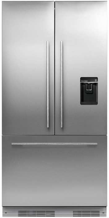 Fisher & Paykel - 36 in. Wide ActiveSmart 16.8 Cu. Ft. 36 in French Door Built-In Refrigerator - Custom Panel Ready — FIN-0019812 | Fridge.com
