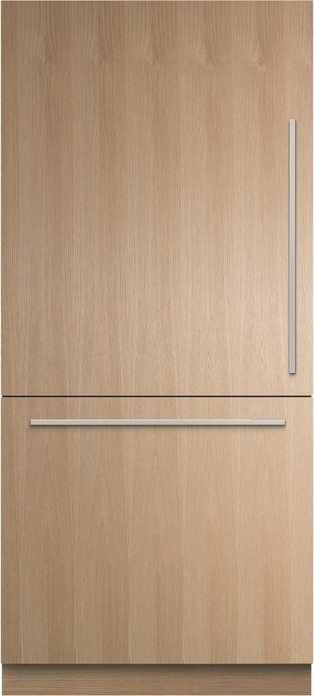 36 in. Wide ActiveSmart 16.8 Cu. Ft. Bottom-Freezer Built-In Refrigerator - White — Fisher & Paykel, model RS36W80LJ1-N