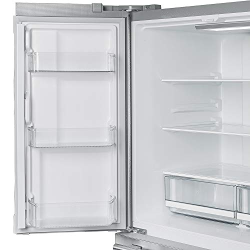 Forno Moena 36" Inch W. Refrigerator And Freezer With 19.2 Cu.Ft Total Capacity - French Door Counter Stainless Steel Freestanding Fridge With Ice Maker, Child Safety Lock And Touch Control - View 6 | Fridge.com