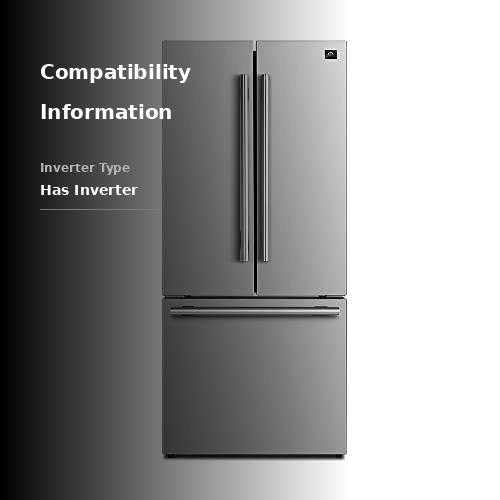 Forno 30" Inch W. French Door Refrigerator With Bottom Freezer And 17.5Cu. Ft. Total Capacity - Stainless Steel No Frost Fridge With Adjustable Glass Shelves And Child Safety Lock - View 4 | Fridge.com