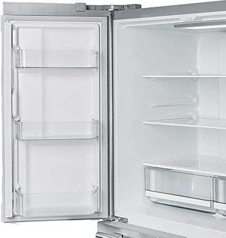 Forno Salerno 36" Side-By-Side Refrigerator And Freezer With 20 Cubic Ft.- Stainless Steel French Door Built-In Ice Maker Fridge - View 6 | Fridge.com