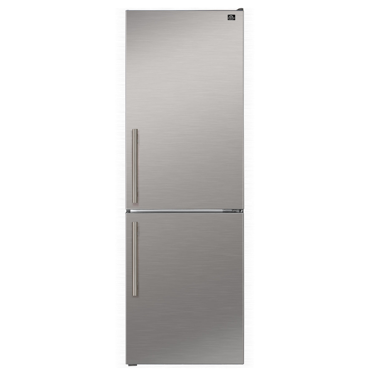 Custodia 24" Bottom Freezer, 10.3 cf., Right Swing, Total No frost, Stainless Steel handles | Fridge.com
