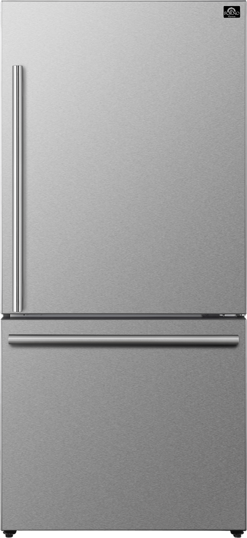 31" Milano Espresso Bottom Freezer Right Swing Door Refrigerator, 17.2 cu. ft. — FIN-0016500 | Fridge.com