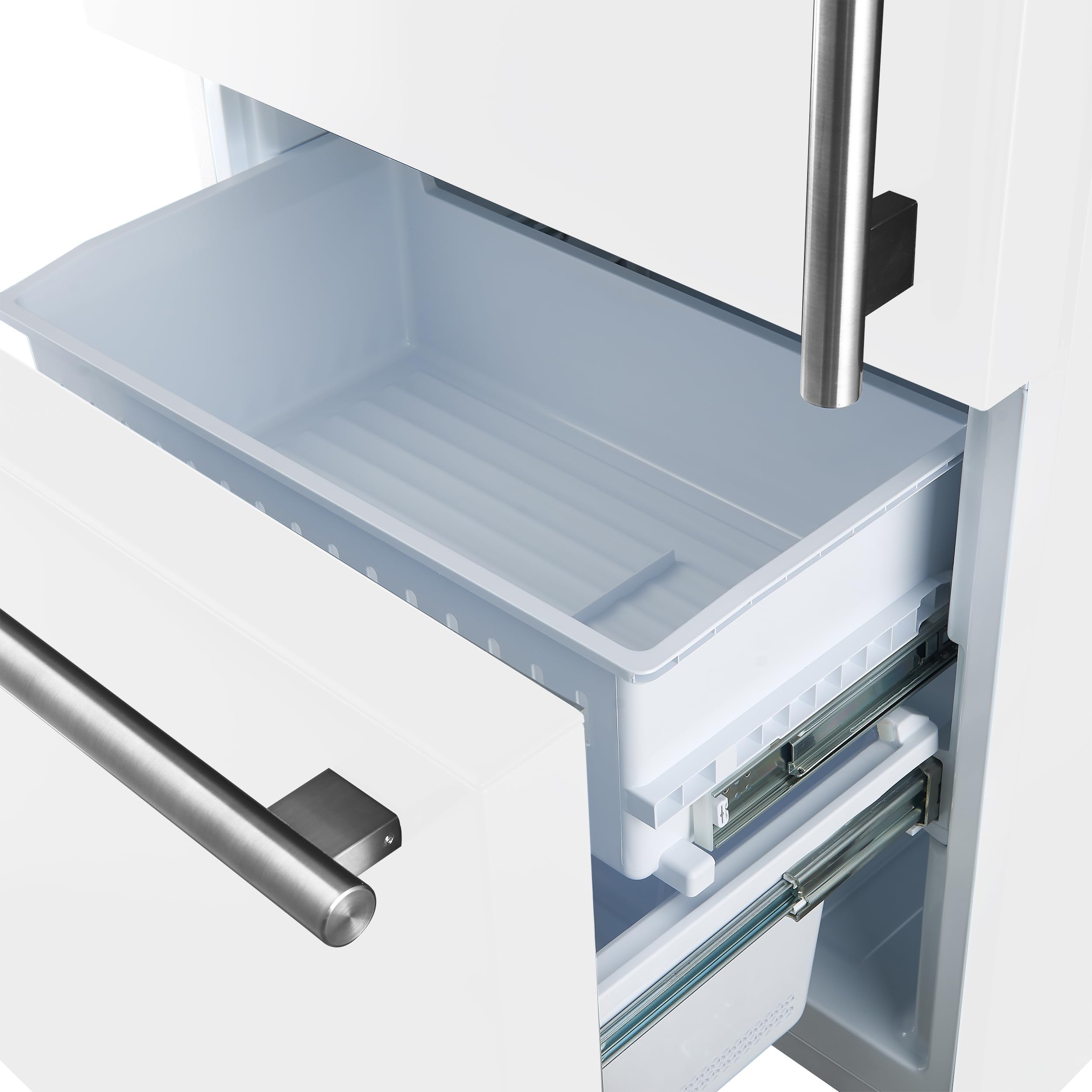 Forno Milano 2-Piece 62-Inch Freestanding Bottom Freezer Refrigerator, , 34.4 cu.ft, - View 5 | Fridge.com