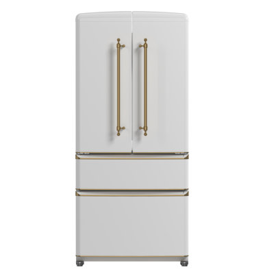 Forno Luigi 18 cu.ft. French Door Refrigerator, Handle-Free Design | Fridge.com