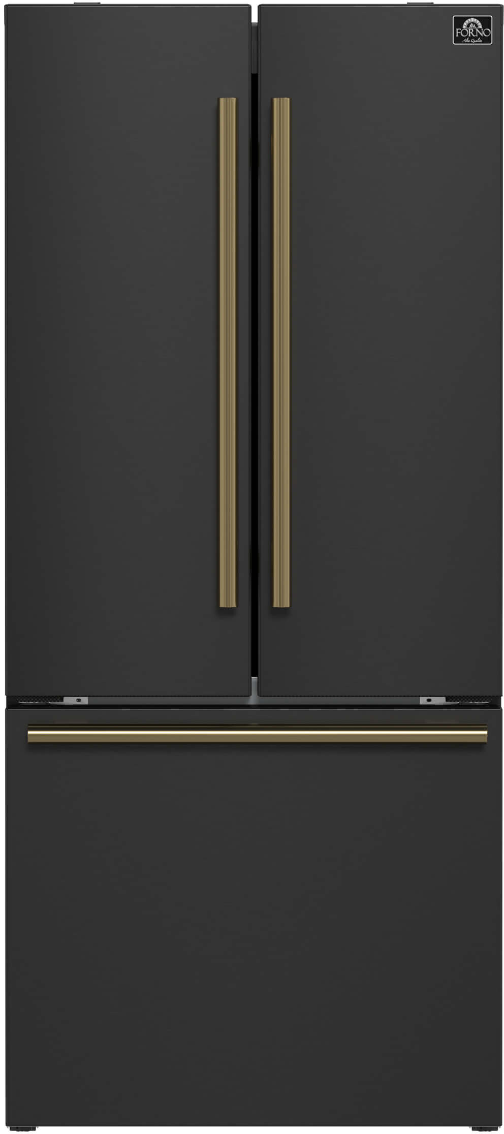 Espresso Gallipoli 30-inch French Door Refrigerator, 17.5 cu. ft. Capacity with Ice Maker | Fridge.com
