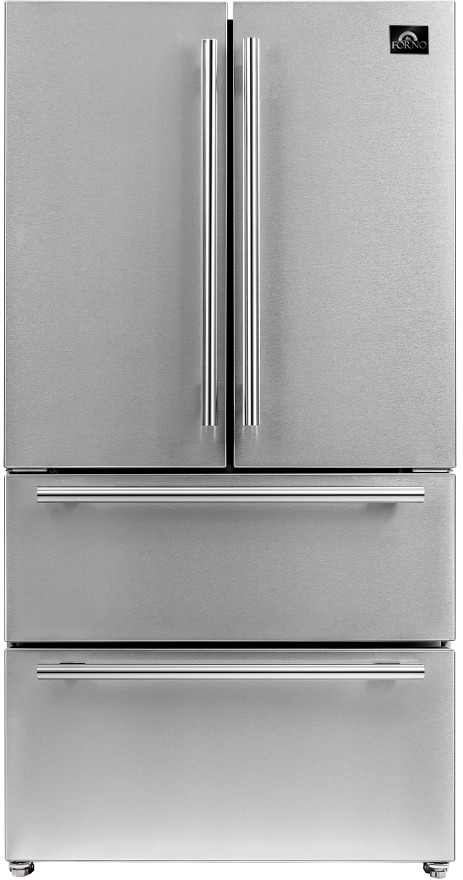 Forno 36 Inch Counter Depth French Door Refrigerator FFRBI182036SB — FIN-0018938 | Fridge.com