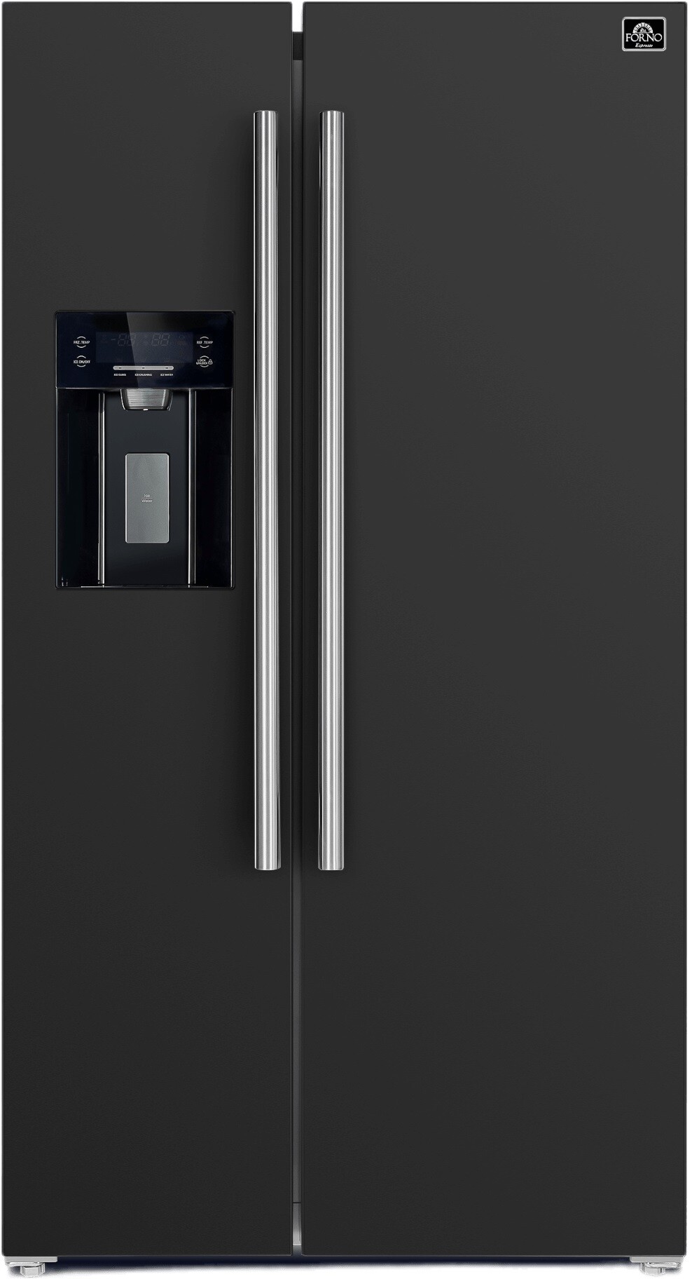 Forno 36 Inch salerno 36" Built In Side-by-Side Refrigerator FFRBI184436BLK | Fridge.com
