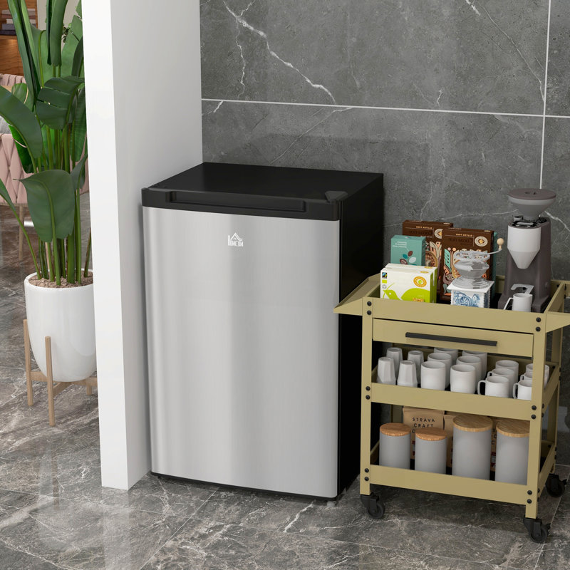 Upright Freezer, 3.0 Cubic Feet Compact Mini Freezer with Reversible Single Door and Adjustable Thermostat, Small freezer for Home, Dorm, Apartment, H | Fridge.com