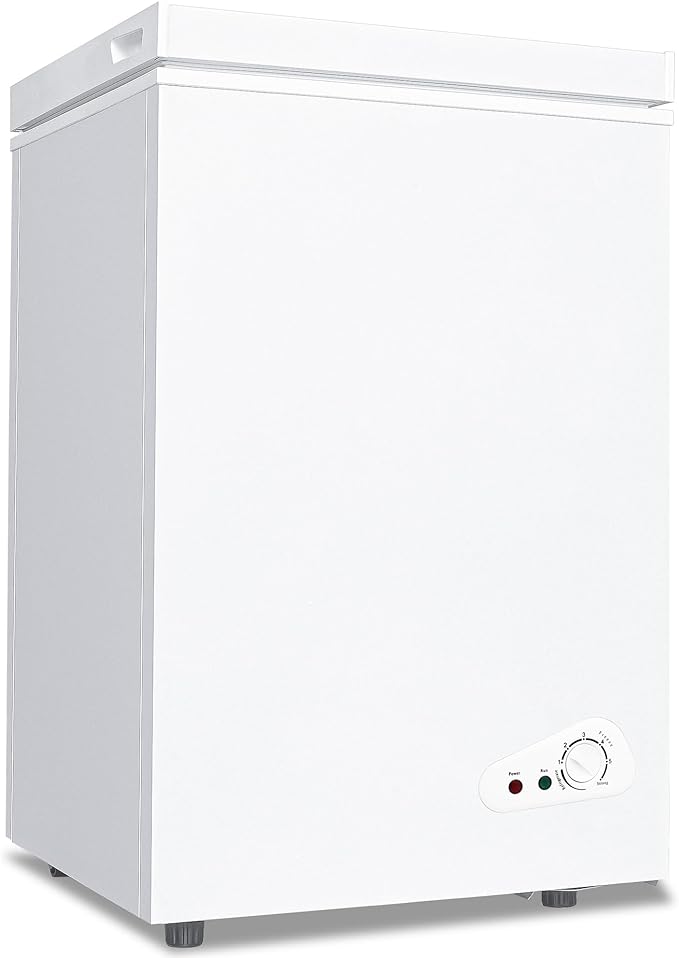Fox Shack Chest Freezer 5.0 Cu. Ft Mini Deep Freezer | Fridge.com