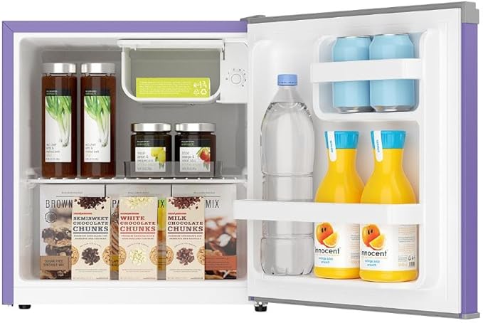 Frigidaire EFR115-PURPLE 1.6 cu ft Compact Fridge For Office, Dorm Room, Mancave Or RV, Purple - View 4 | Fridge.com