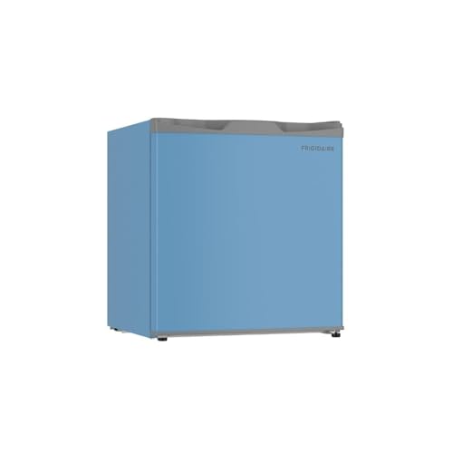 Frigidaire EFR115 Mini Refrigerator - Energy Saving - CFC Free - Slide Out Shelves - Ideal for for Dorm, Office, RV, Garage, Apartment - 1.6 Cubic Feet, Blue | Fridge.com