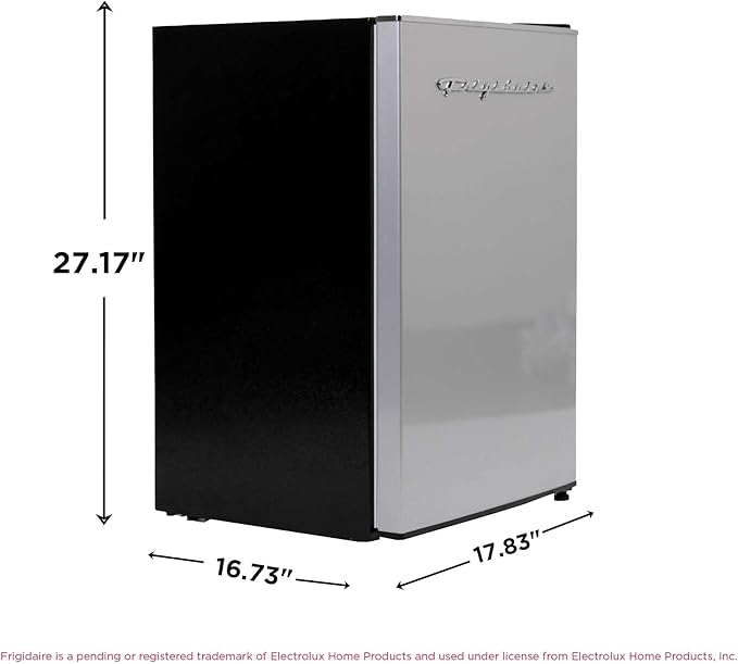 Frigidaire Efr285-6com, 2.5 Cu Ft Refrigerator, Stainless Steel Door, Platinum Series - View 5 | Fridge.com