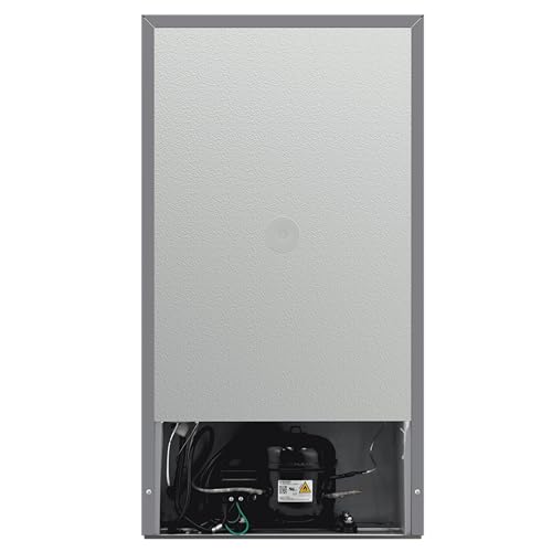 Frigidaire Compact Refrigerator With Top Freezer - 2 Door Fridge With 3.2 Cu Ft, Contemporary Series, Platinum - View 5 | Fridge.com