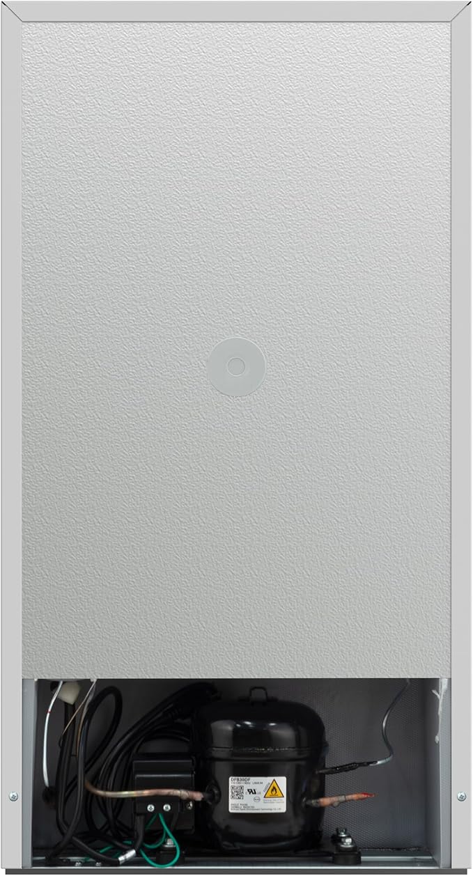 Frigidaire Compact Refrigerator With Top Freezer - 2 Door Fridge With 3.2 cu ft, Contemporary Series, White - View 5 | Fridge.com