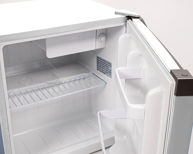 Frigidaire 1.6 cu ft Compact Mini Fridge, Perfect For Home Or Office, Contemporary Series, White - View 5 | Fridge.com