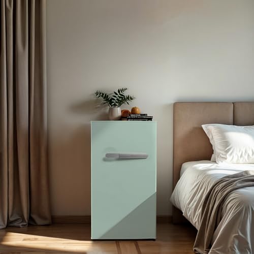 Frigidaire, 3.2 cu. ft. Retro Series Compact Refrigerator, Built-In Side Bottle Opener, Green - View 2 | Fridge.com