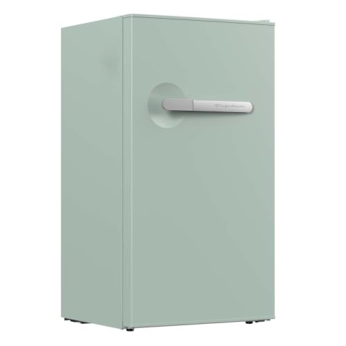 Frigidaire, 3.2 cu. ft. Retro Series Compact Refrigerator, Built-In Side Bottle Opener, Green - View 3 | Fridge.com
