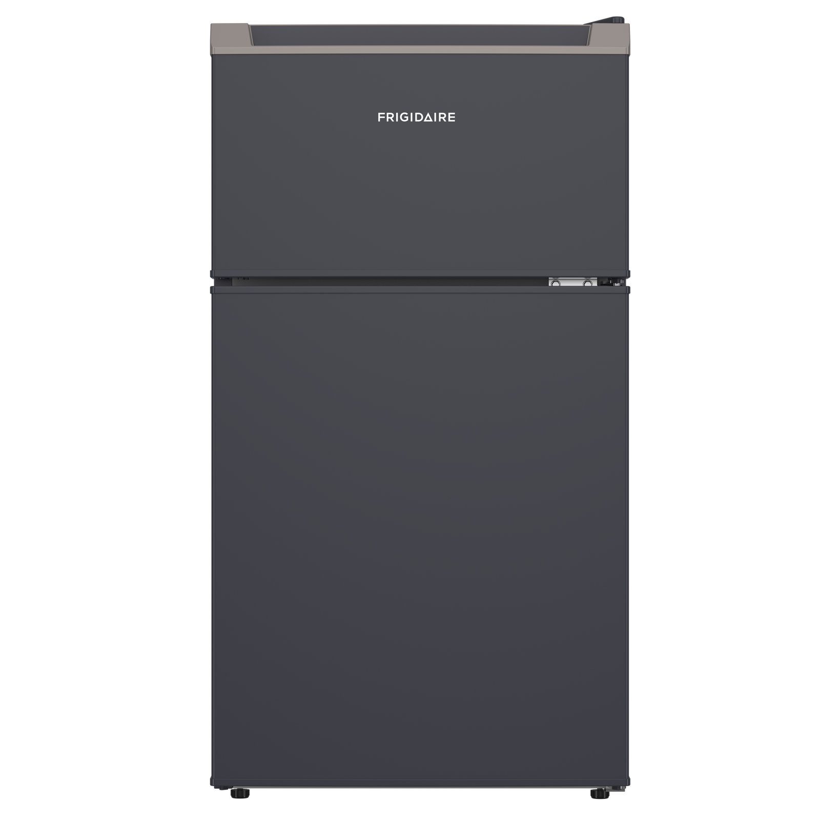 Frigidaire - Compact Refrigerator with Top Freezer - 2 Door Fridge with 3.2 Cu Ft, Contemporary Series, Black - Matte Black | Fridge.com